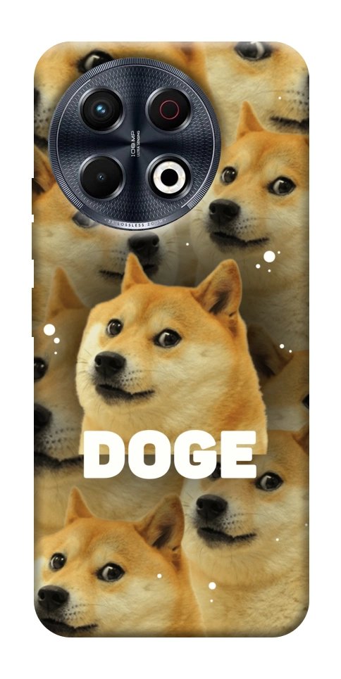 Чохол Doge pattern для TECNO Spark 30 Pro (KL7)