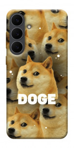 Чехол Doge pattern для Galaxy S25 FE