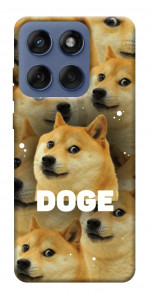 Чохол Doge pattern для Motorola Edge 60 Fusion