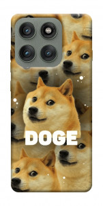 Чехол Doge pattern для Motorola Edge 60 Pro