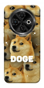 Чехол Doge pattern для TECNO Spark 30C (KL5n)