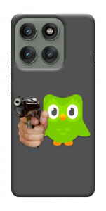 Чехол Duolingo meme для Motorola Edge 60 Pro