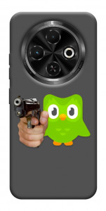 Чехол Duolingo meme для TECNO Spark 30C (KL5n)