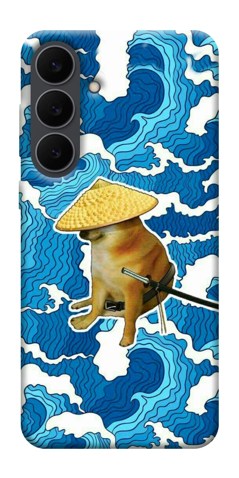 Чехол Sad dog samurai для Galaxy S25 FE