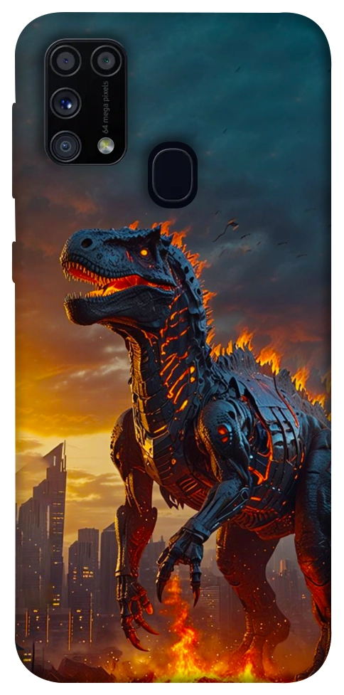 Чохол Fire dino для Galaxy M31 (2020)