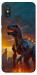 Чехол Fire dino для Xiaomi Mi 8