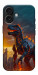 Чохол Fire dino для iPhone 17