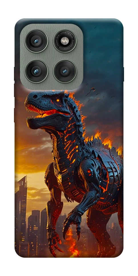 Чехол Fire dino для Motorola Edge 60 Pro