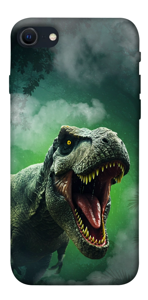 Чехол Green fog dino для iPhone SE (2022)