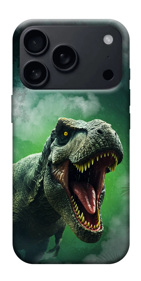 Чехол Green fog dino для iPhone 17 Pro