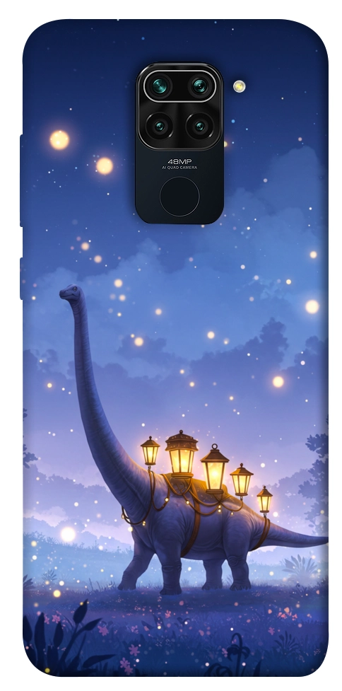 Чехол Lanterns dino для Xiaomi Redmi 10X