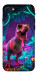 Чехол Neon dino для iPhone SE (2022)