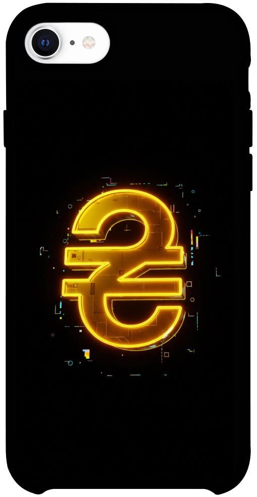 Чохол Gold hryvna для iPhone SE (2020)