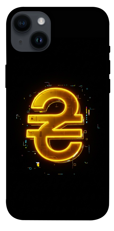 Чохол Gold hryvna для iPhone 14 Plus
