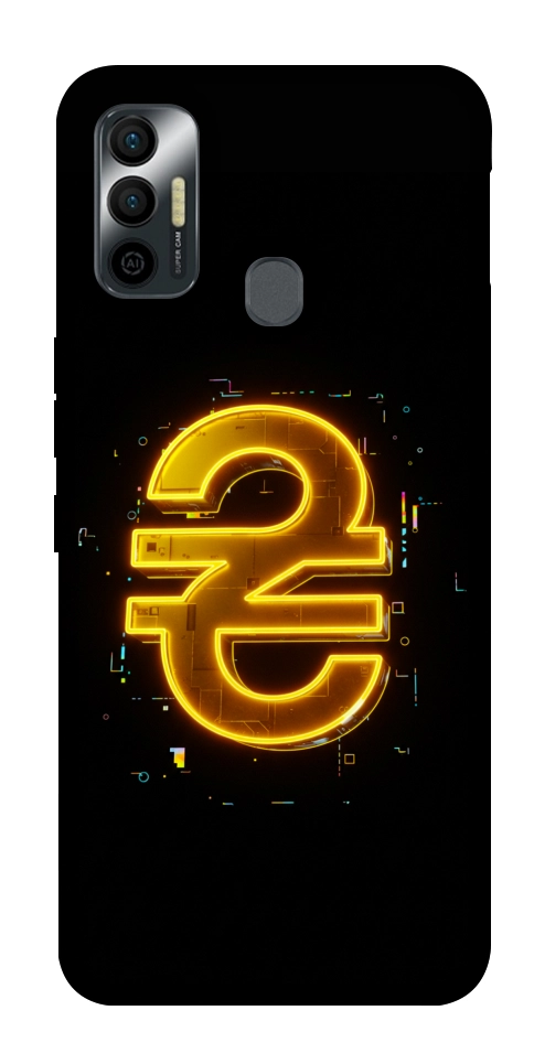 Чехол Gold hryvna для TECNO Spark 7