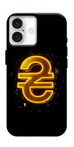 Чохол Gold hryvna для iPhone 16