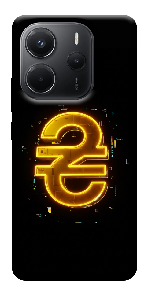Чохол Gold hryvna для Xiaomi Redmi Note 14 4G (Europe version)