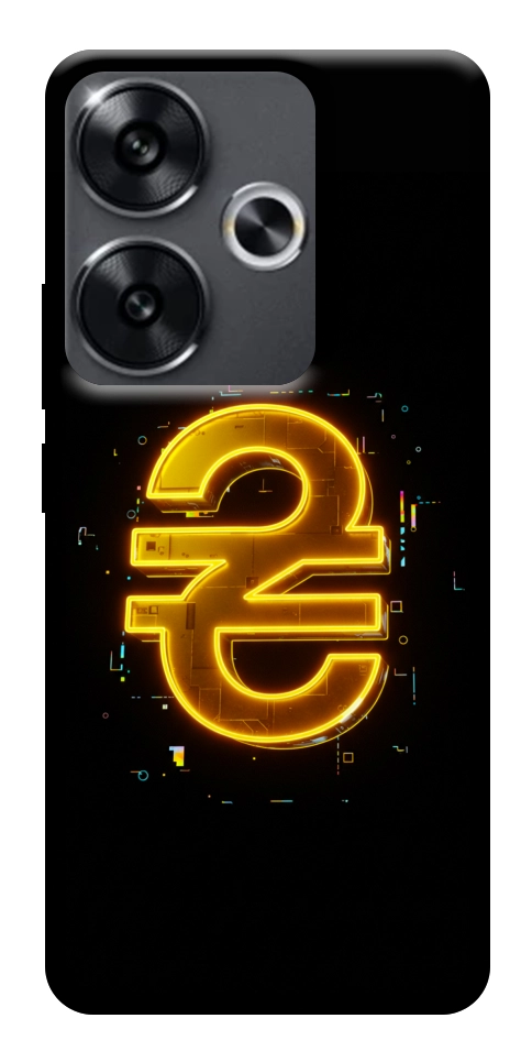 Чохол Gold hryvna для Xiaomi Poco F6