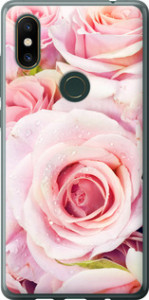 Чохол для Xiaomi Mi Mix 2s Рози (Рожевий)