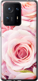 Чехол для Xiaomi Mix 4 Розы (Розовый)