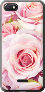Чохол для Xiaomi Redmi 6A Рози (Рожевий)