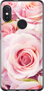 Чехол для Xiaomi Redmi Note 5 Розы (Розовый)