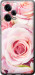Чехол для Xiaomi Redmi Note 12 Pro 5G Розы (Розовый)