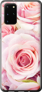Чехол для Samsung Galaxy S20 Plus Розы (Розовый)