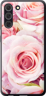 Чехол для Samsung Galaxy S21 FE Розы (Розовый)