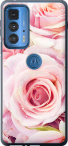 Чохол для Motorola Edge 20 Pro Рози (Рожевий)