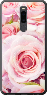 Чехол для Meizu Note 8 Розы (Розовый)