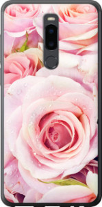 Чехол для Meizu Note 8 Розы (Розовый)