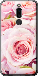 Чехол для Meizu X8 Розы (Розовий)