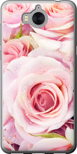 Чехол для Huawei Y5 2017 Розы (Розовый)