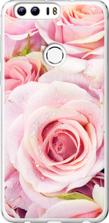 Чехол для Huawei Honor 8 Рози (Рожевий)
