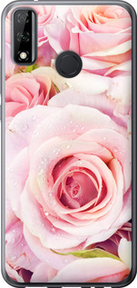 Чехол для Huawei P Smart 2020 Розы (Розовый)