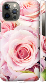 Чехол для iPhone 12 Pro Max Розы (Розовый)
