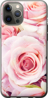 Чехол для iPhone 12 Pro Max Розы (Розовый)