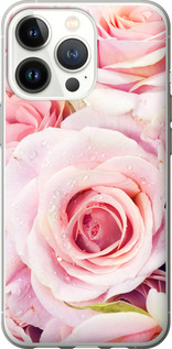 Чохол для iPhone 13 Pro Рози (Рожевий)