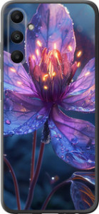 Чехол для Samsung Galaxy A05s Магический цветок (Фиолетовый)