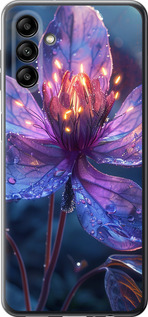 Чехол для Samsung Galaxy A04s Магический цветок (Фиолетовый)