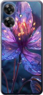 Чохол для Realme Note 60 Магічний квітка (Фіолетовий)