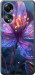 Чехол для Oppo A58 4G Магический цветок (Фиолетовый)