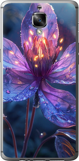 Чехол для OnePlus 3 Магический цветок (Фиолетовый)