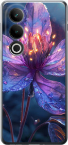 Чехол для OnePlus ACE 3V Магический цветок (Фиолетовый)