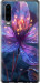 Чехол для Huawei P30 Магический цветок (Фиолетовый)