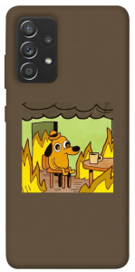 Чехол Dog in the fire для Samsung Galaxy A72 4G