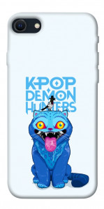Чехол Demon Kpop cat для iPhone SE (2022)