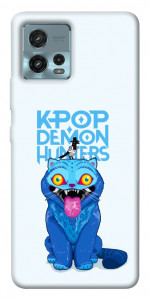 Чехол Demon Kpop cat для Motorola Moto G72