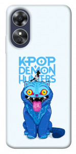 Чехол Demon Kpop cat для Oppo A17